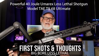 The most powerful production Less Lethal  RAM SHOTGUN UMAREX T4E HDX 68 40J Review amp Thoughts [upl. by Cuthburt251]