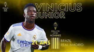 BALLON DOR 2022  VINICIUS JUNIOR FINALE [upl. by Ernesta525]