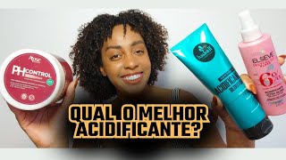 Como escolher o melhor Acidificante para o seu cabelo Crespo ou Cacheado cachosdasamy [upl. by Ebocaj]