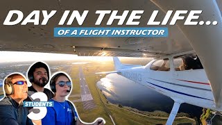 A Day In The Life Of An Independent Flight Instructor [upl. by Esta924]