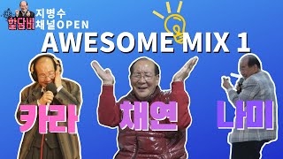 할담비공식채널 지병수할아버지의 Awesome Mix Vol1카라 채연 나미 할담비Version [upl. by Elreath]