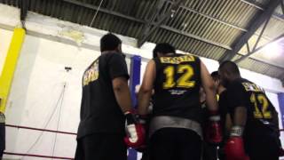 Paradero vs Komando Fallas  1er Torneo Muay Thai [upl. by Leoj]