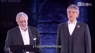 Placido Domingo amp Andrea Bocelli  Pearl Fishers duet [upl. by Suraved]