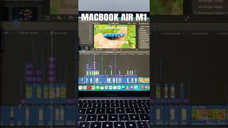 MacBook Air M1 FCP Export Speed Test  FinalCut Pro Export Test shorts [upl. by Asserak786]