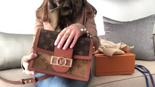 Louis Vuitton UNBOXING  👜 Mini Dauphine [upl. by Herm]