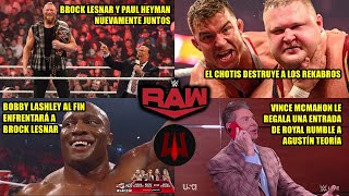 RAW 3 de Enero de 2022  Análisis Picante [upl. by Pennie]