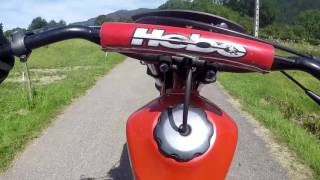 Honda XL 125  Wheelie School Day 3 [upl. by Nahshunn]