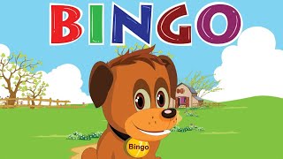 BINGO  Nursery Rhymes For Kids  LolliTunes [upl. by Azzil]