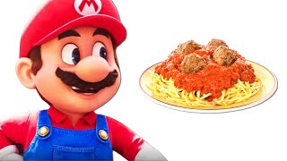 Super Mario Bros Movie Characters and their favorite FOODS [upl. by Dorthy969]