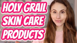 My top 5 HOLY GRAIL SKIN CARE PRODUCTS Dr Dray [upl. by Nalyt]