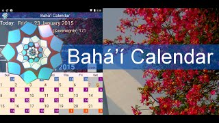 Bahá’í Calendar [upl. by Ram130]