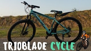 Review of Trioblade bicycle  REVIEW  MUHAMMAD ABDULLAH [upl. by Aralk]