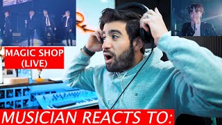 Musician Reacts To Magic Shop Live  BTS [upl. by Gaw]