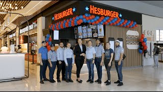 Un nou restaurant Hesburger deschis la AFI Cotroceni  Crafted by Oxygen [upl. by Nirtiac]