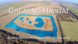 Wildfowlers creating habitat Start the digger 1 of 3 [upl. by Nata]