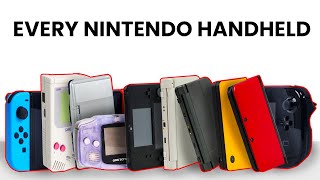 I Bought Every Nintendo Handheld Ever [upl. by Enisamoht826]