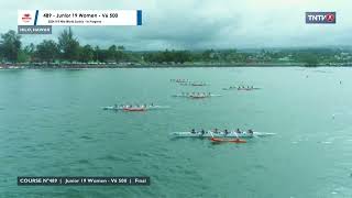 Course n°489  JUNIOR 19 WOMEN  V6  500m Final 2024 IVF WORLD SPRINT CHAMPIONSHIP [upl. by Ahsiryt]