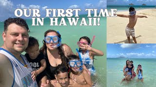 HAWAII VLOG PART 1  AIRPORT CRAZINESS  LANIKAI BEACH  OLIVE GARDEN [upl. by Hbahsur]