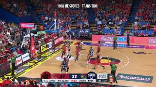 Trentyn Flowers  Adelaide 36ers  202324 NBA Draft Scouting Highlights [upl. by Daffy]