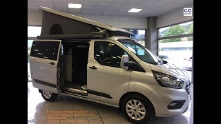 Ford Transit Custom Nugget Westfalia  Furgone camperizzato [upl. by Yuht]