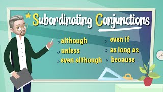 ESL  Subordinating Conjunctions [upl. by Naej]