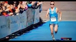 JOZEF URBAN Marathon Runner Has His Manhood Fall Out As He Crosses Finish Line [upl. by Akeirahs]