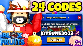 24 CODIGOS DE BLOX FRUITS CODES ROBLOX DICIEMBRE 2023 [upl. by Opalina]