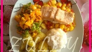 CÓMO PREPARAR SALMÓN EN SALSA DE MANGO [upl. by Isador]