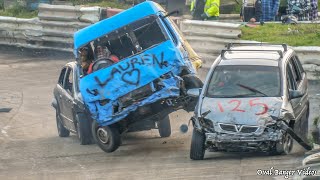 Banger Racing Angmering Raceway CB Contact  Christmas Hangover [upl. by Runkel]