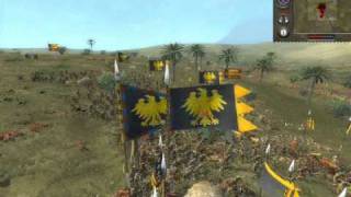 Medieval 2 Total War Saxons vs Normans [upl. by Nellac]