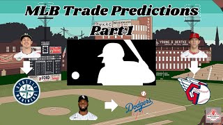 MLB TRADE PREDICTIONS Part 1 [upl. by Ced309]