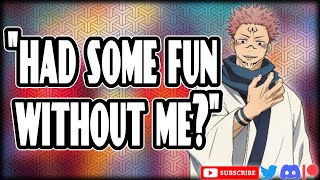 Possessive Sukuna Gets Jealous Jujutsu Kaisen  Anigomi Character Audio [upl. by Mosby]