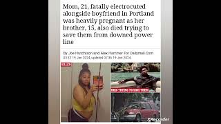 Tajaliayh Briggs 21 ded after being electrocuted with her boyfriend brother amp unborn child [upl. by Krakow]