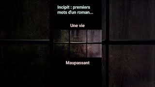 Extrait 1 Une vie  Maupassant [upl. by Connolly]