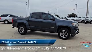 2019 Chevrolet Colorado 4WD Z71 San Antonio Austin San Marcos New Braunfels Kyle [upl. by Yrrehs]