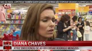 Diana Chaves emocionouse ao recordar Rodrigo Menezes [upl. by Joerg]