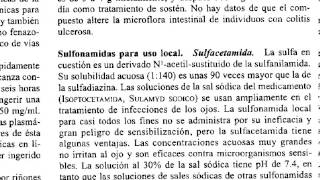 SULFONAMIDAS TRIMETOPRIMSULFAMETOXAZOL QUINOLONAS EN GOODMAN GILMAN CAP 44 PARTE 3 PAGINA 1127 Sulf [upl. by Segal422]