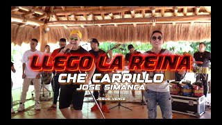 Llego la Reina  CheCarrillo Ft Jose Simanca  En Vivo [upl. by Ahselet]