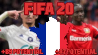 DIE BESTEN FIFA 20 TALENTE AUS FRANKREICH  TOP FIFA 20 TALENTE [upl. by Iarahs]