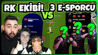 DÜNYA SIRALAMASINDAKİ 3 ESPORCU vs RK EKİBİ YOK BÖYLE MAÇ eFootball Mobile 2025 [upl. by Koetke]