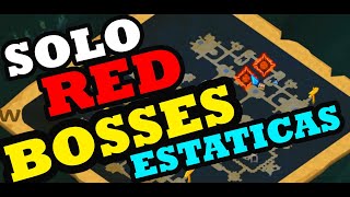 COMO HACER JEFES ROJOS SOLO ESTATICA MUERTOS VIVIENTES ESTATICA TIER 7 SOLO RED BOSSES ALBION ONLINE [upl. by Hull]