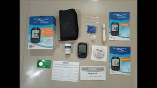 Exactive Blood Glucose Meter  Diabetic Machine বাংলা [upl. by Bronson]