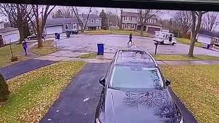 USPS Runaway The Chase Is On 🤣🤣caughtoncamara [upl. by Honig]