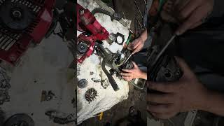 How to rebuild chainsaw from spare parts chainsaws restorationhomelite [upl. by Martino606]