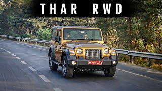 Mahindra Thar RearWheel Drive  The ideal urban SUV  BRANDED CONTENT  Autocar India [upl. by Srini]