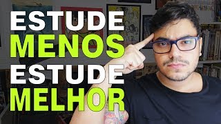 5 Dicas Para Estudar Menos e Melhor [upl. by Leandre303]