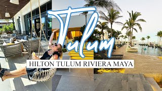 Hilton Tulum Riviera Maya Resort Tour  Tulum Mexico [upl. by Jesus569]