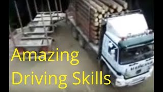 The BEST TRUCK DRIVER in the World 2023 Amazing driving skills [upl. by Whyte]