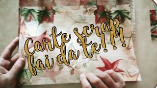 TUTORIAL DIY  CARTA SCRAP FAI DA TE 📜✂️📰 [upl. by Nepets804]