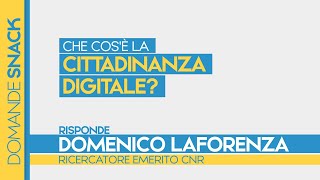 Cos’è la cittadinanza digitale [upl. by Christabel]